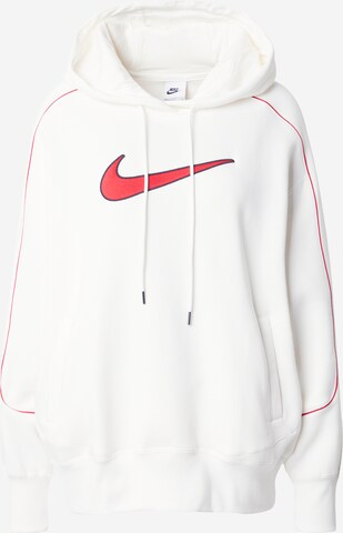 Nike Sportswear Sweatshirt i vit: framsida