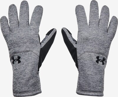 UNDER ARMOUR Athletic Gloves in Grey / Black, Item view