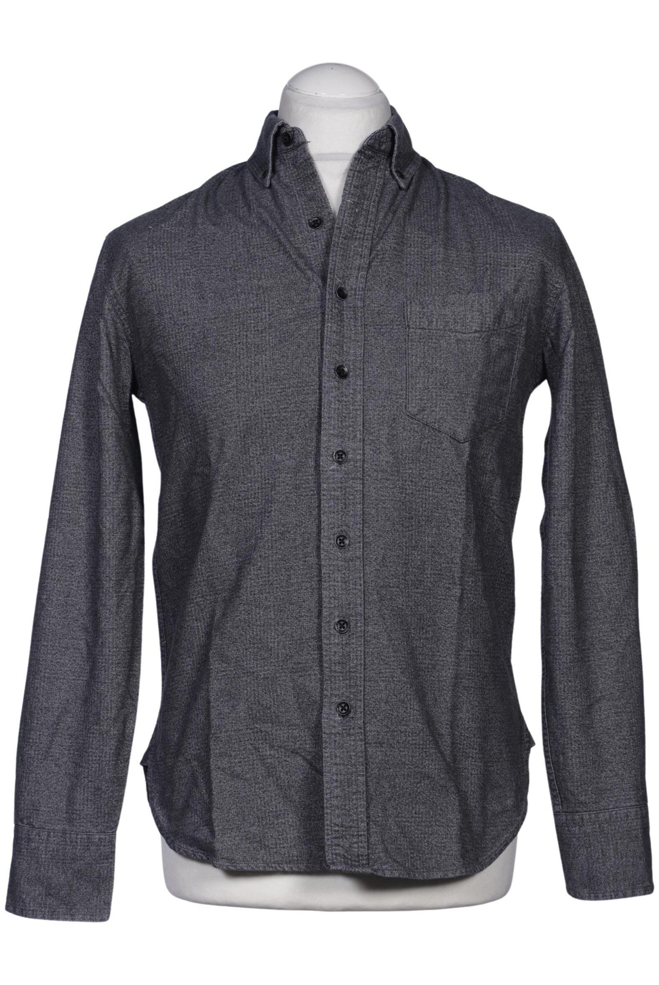 rag & bone Hemd XS in Grau: Vorderseite