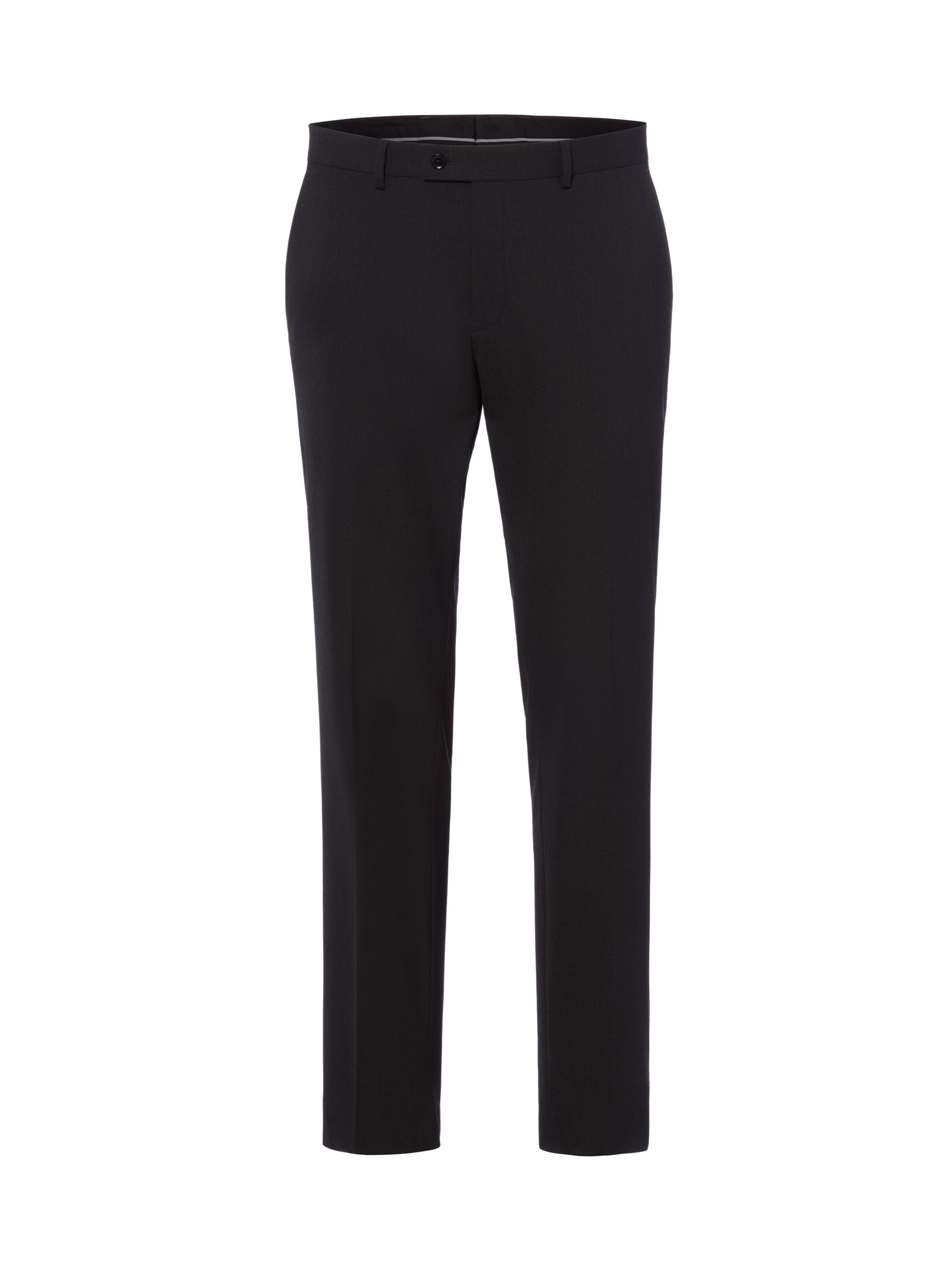 Finshley & Harding Pantalon à plis en anthracite, Vue avec produit