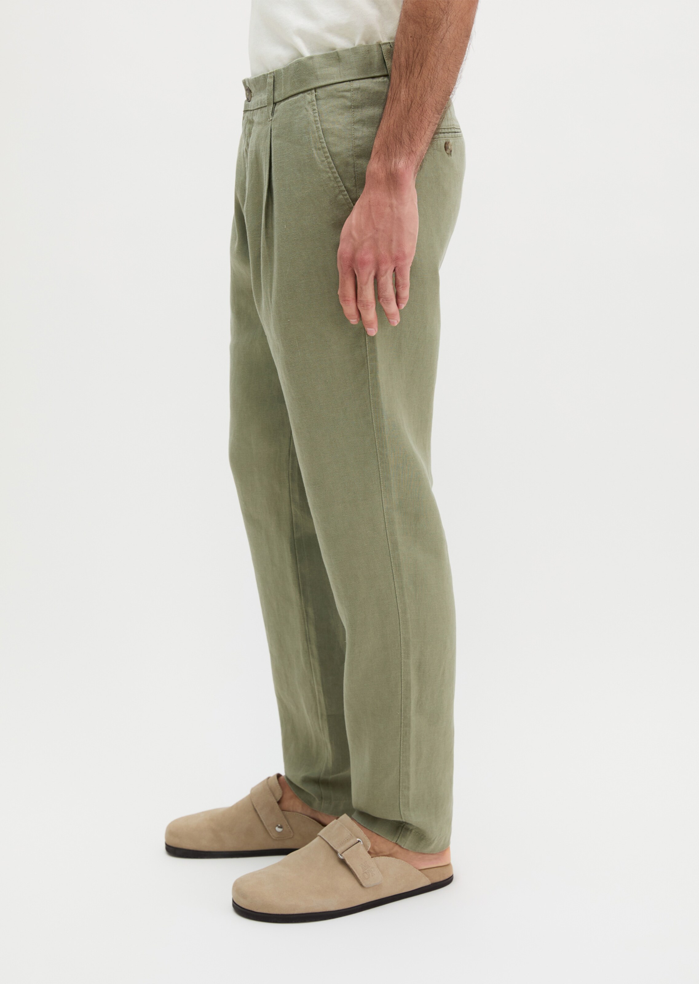 Effilé Pantalon 'Obsy' Marc O'Polo en vert