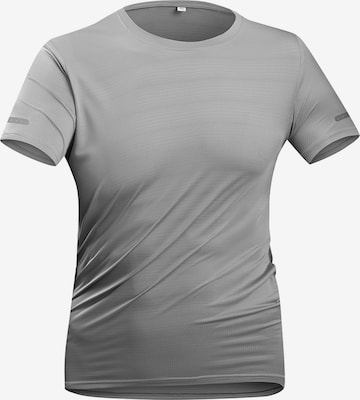 YOUTHUP Performance Shirt 'Kühlschicht' in Grey: front