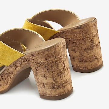 LASCANA Mules in Yellow
