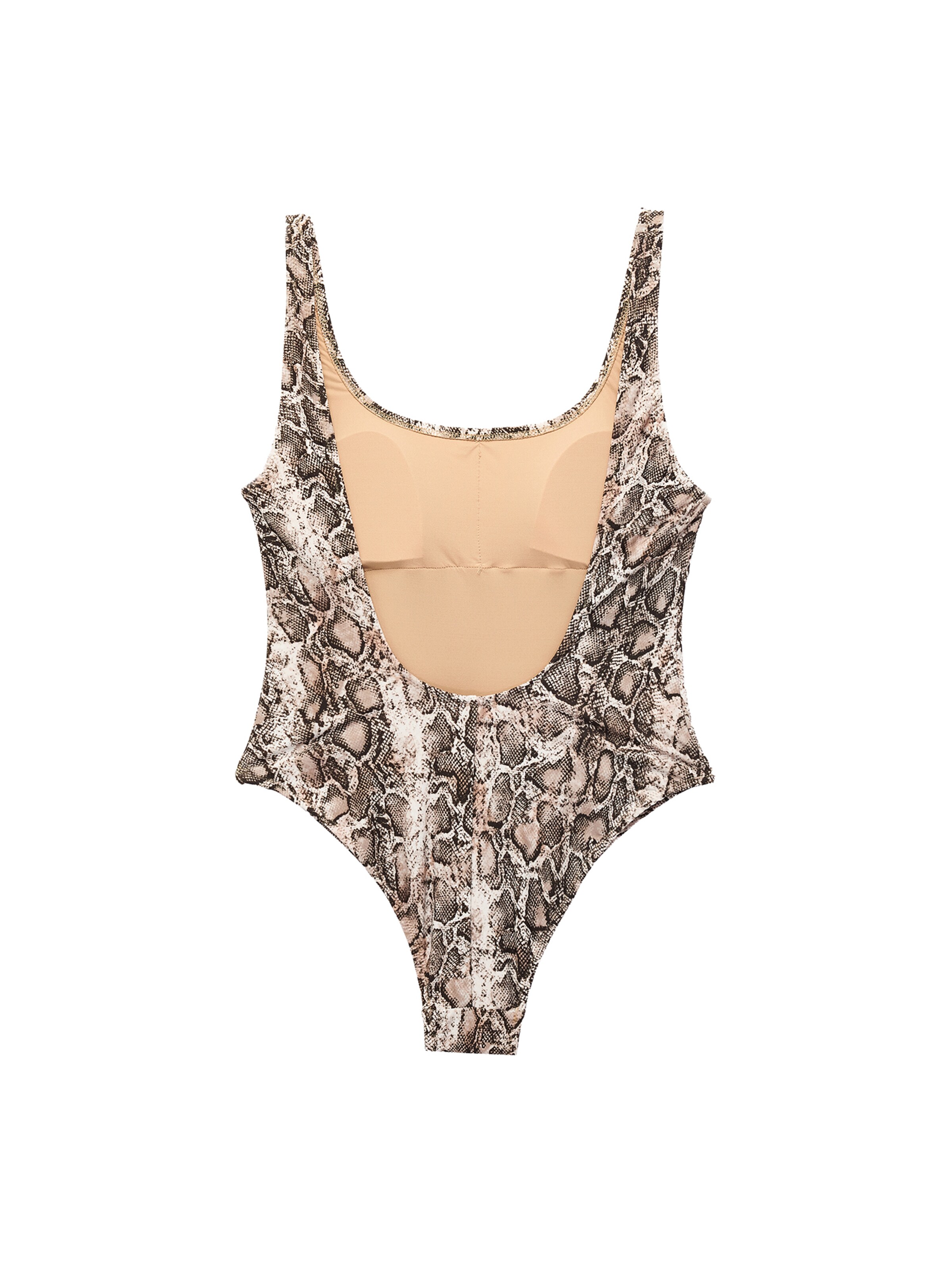 Koton Bustier Badeanzug in Mischfarben