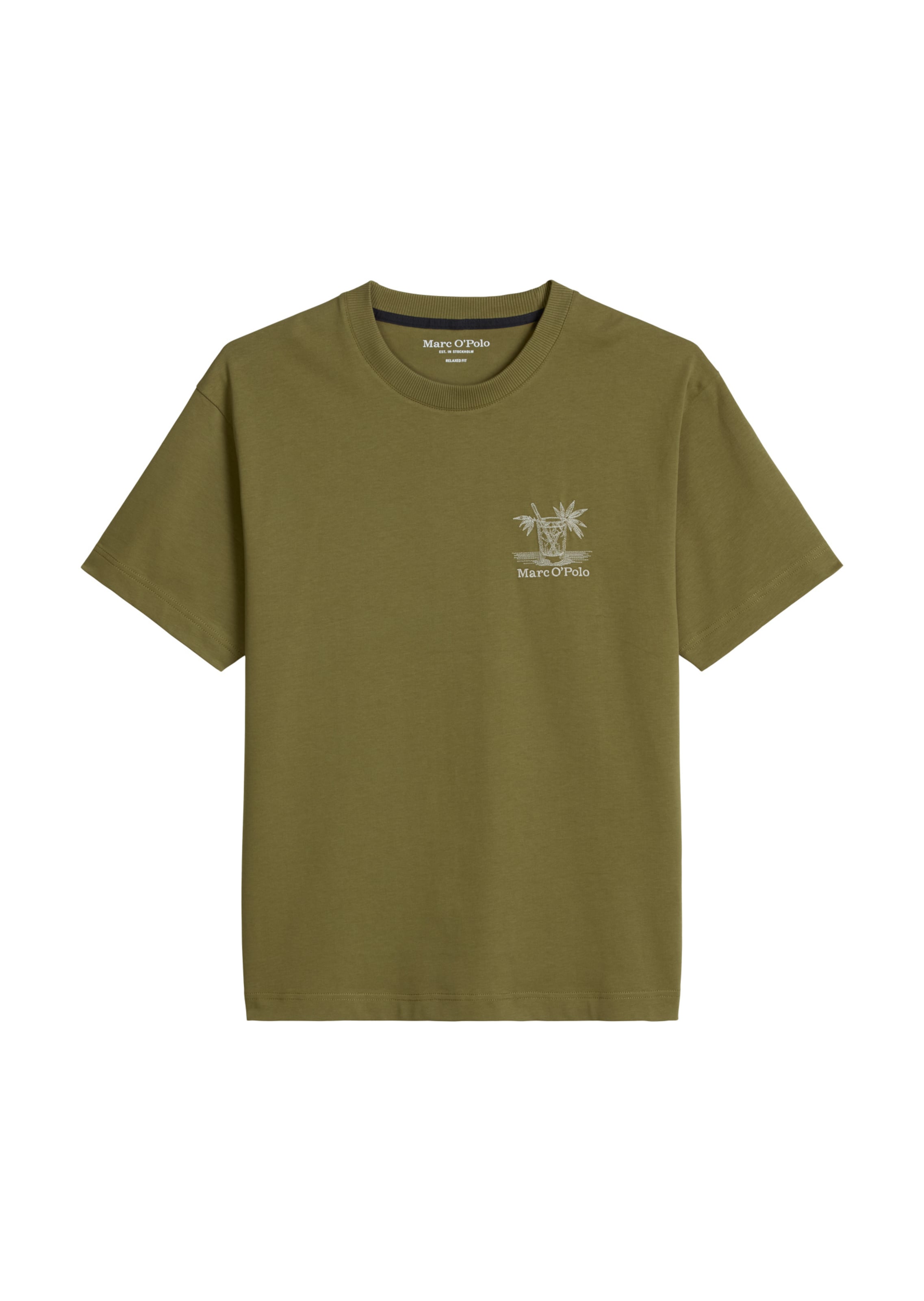 Marc O'Polo Shirt in Green: front