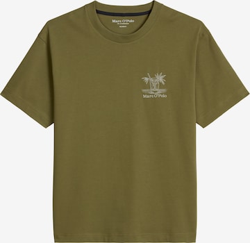 T-Shirt Marc O'Polo en vert : devant