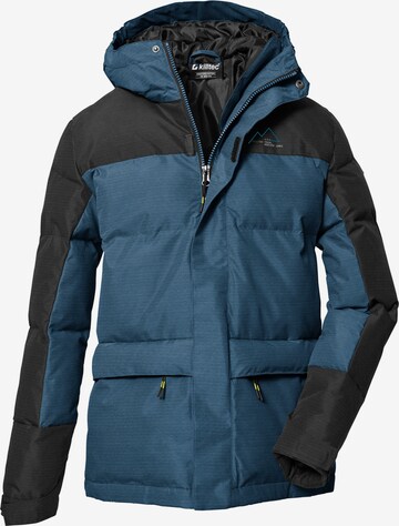 KILLTEC Outdoor jacket in Blue: front