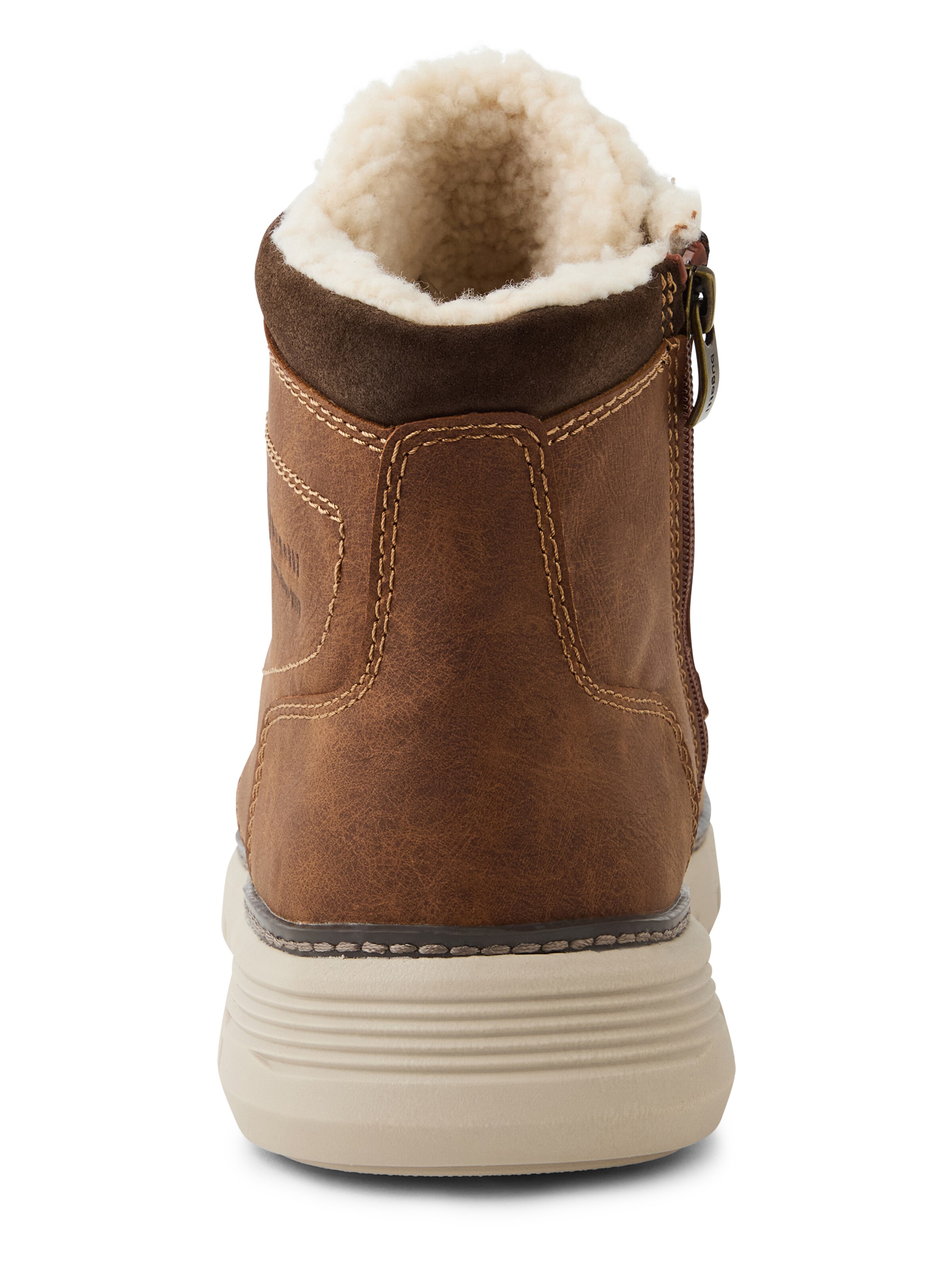 bugatti Lace-Up Boots in Brown