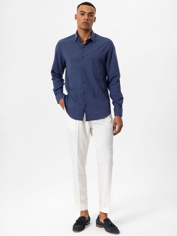 Coupe regular Chemise Antioch en bleu