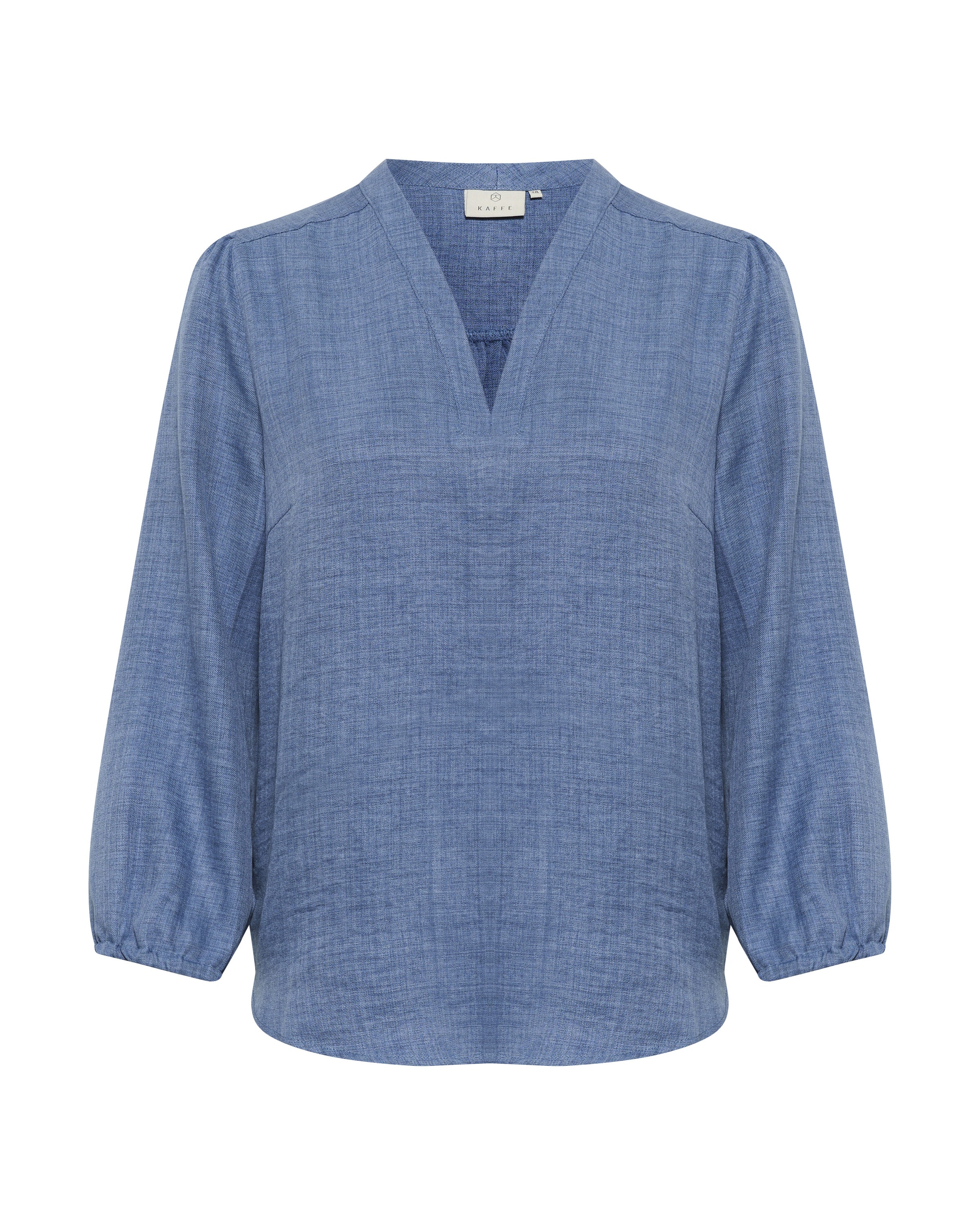 Kaffe - Blusa 'KAEllen' en azul: frente