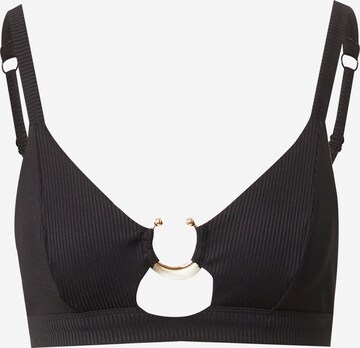 Hunkemöller Triangle Bikini Top 'Eleyna' in Black: front