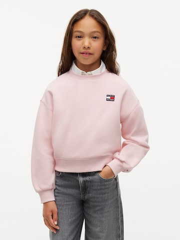 TOMMY HILFIGER Sweatshirt 'Heritage' in Roze: voorkant