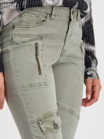 monari Slimfit Kalhoty – zelená