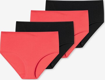 SCHIESSER Slip ' 95/5 Organic Cotton ' in Rood: voorkant