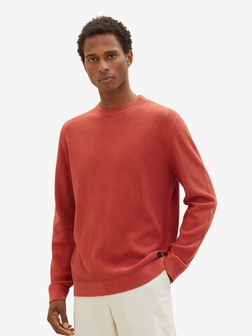 TOM TAILOR Pullover in Rot