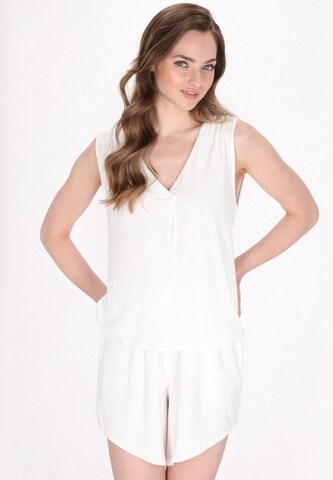 DreiMaster Maritim Top in White: front