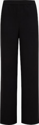 WE Fashion Loose fit Pants in Black: front