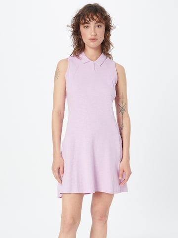 adidas Golf Sportowa sukienka w kolorze fioletowy: przód