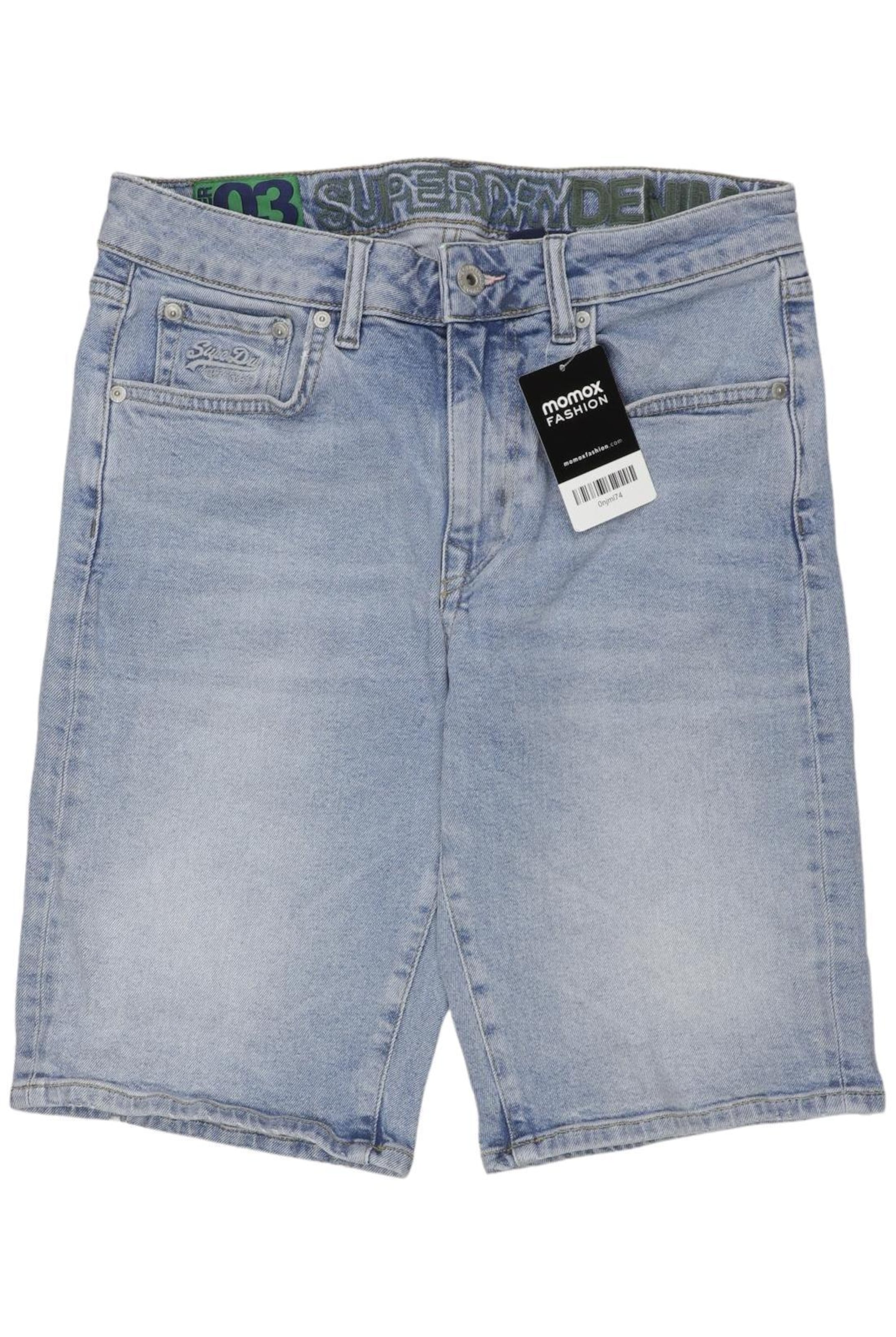 Superdry & Co Shorts in 30 in Blue: front