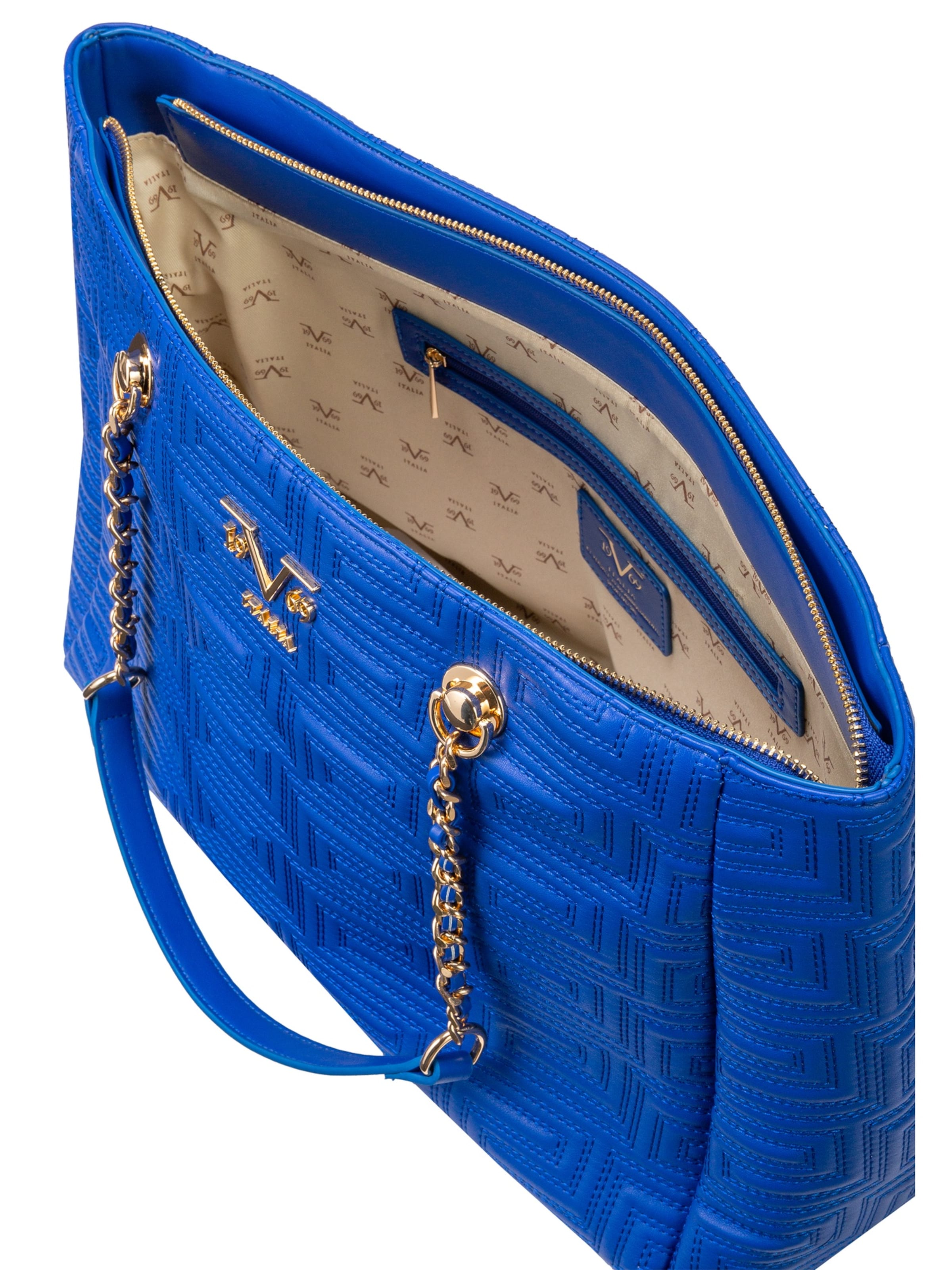 Cabas 'Silvia' 19V69 ITALIA en bleu