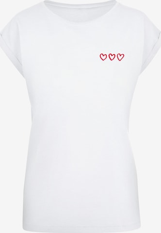 Mister TeeMajica - bijela boja: prednji dio