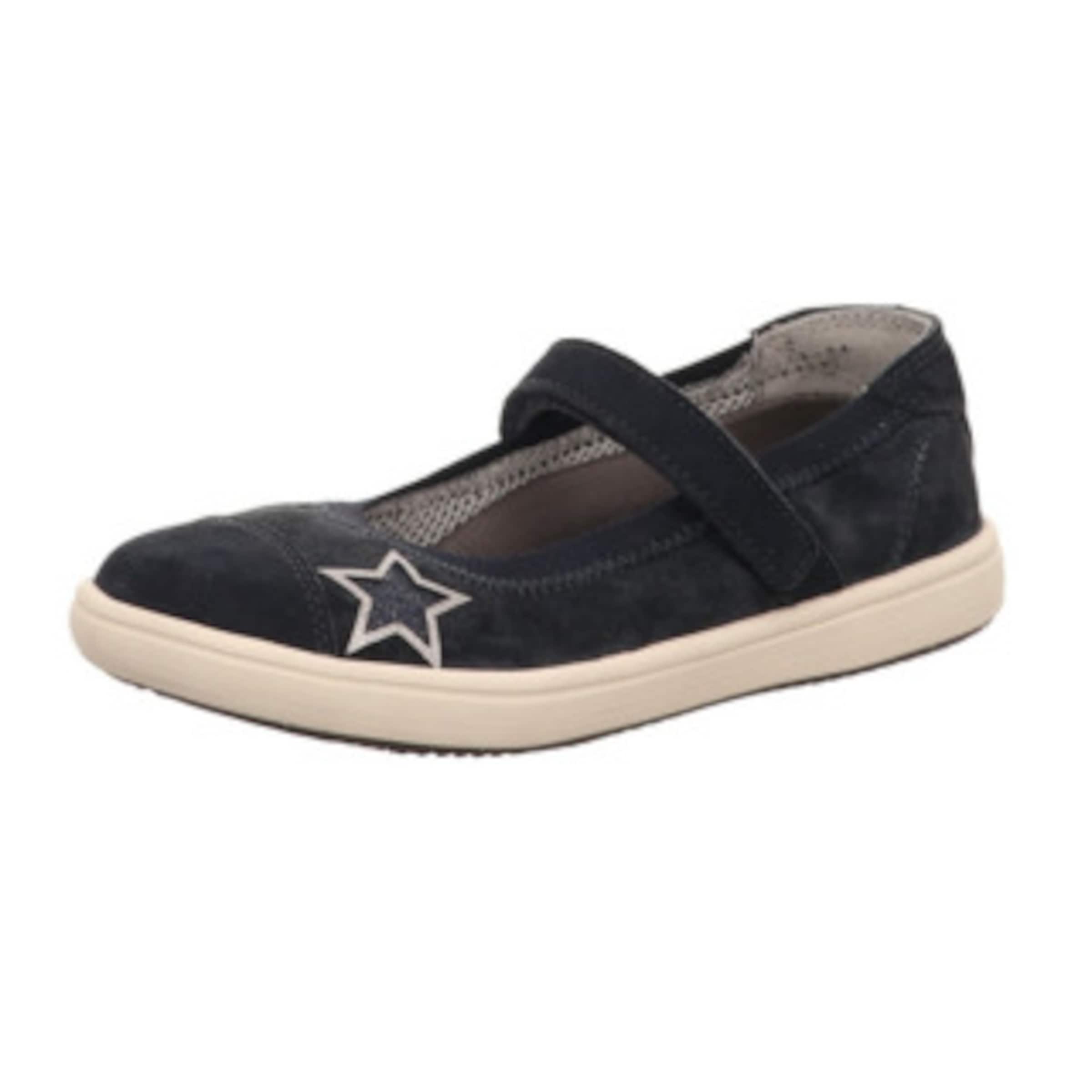 Vado Ballerina's in Blauw: voorkant