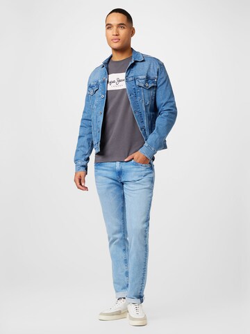 Pepe Jeans T-Shirt 'AARON' in Schwarz