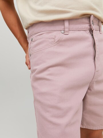 JACK & JONES Regular Jeans 'Chris' in Pink