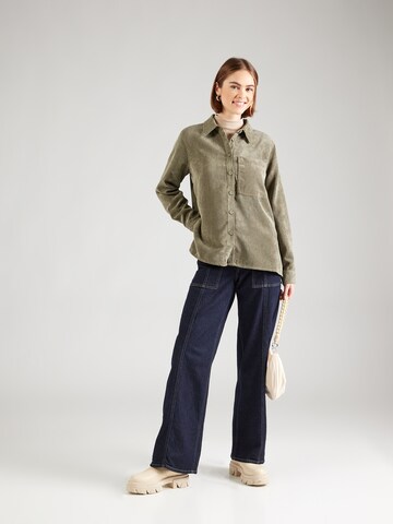 Camicia da donna 'PCJEFFI' di PIECES in verde