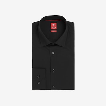 Hatico Regular fit Button Up Shirt in Black