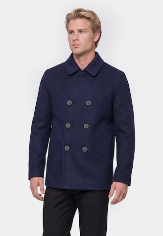 Manteau mi-saison 'Classic' DreiMaster Klassik en bleu : devant