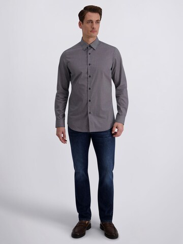 PIERRE CARDIN Slim Fit Hemd im Slim Fit in Blau