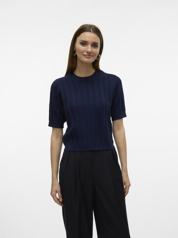 VERO MODA Kampsun 'Jenny', värv sinine: eest vaates