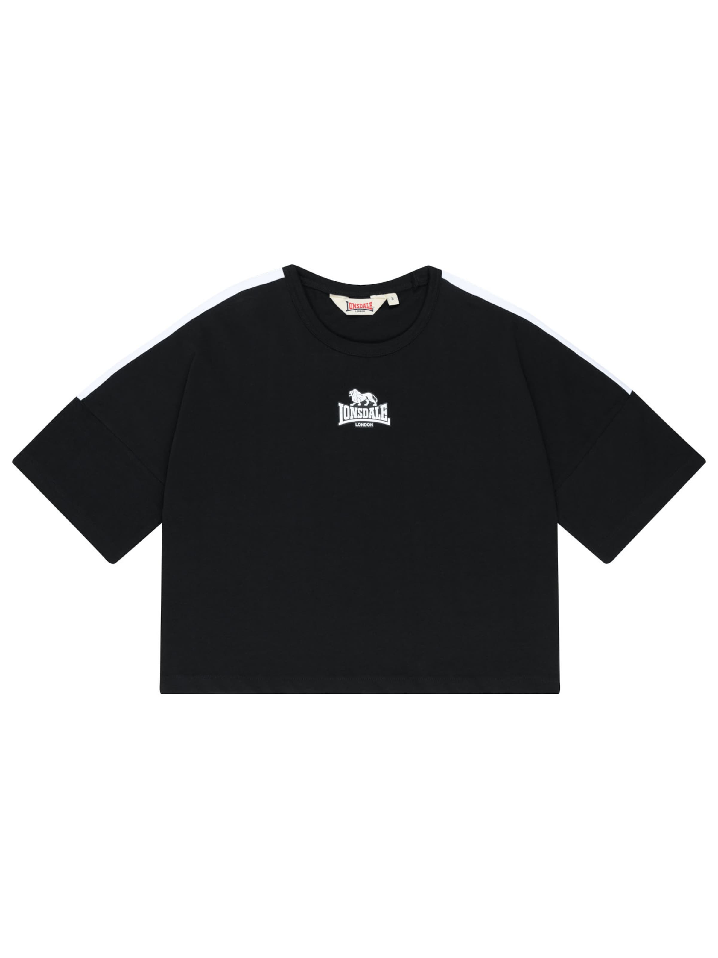 LONSDALE Shirt 'Wandylaw' in Black: front