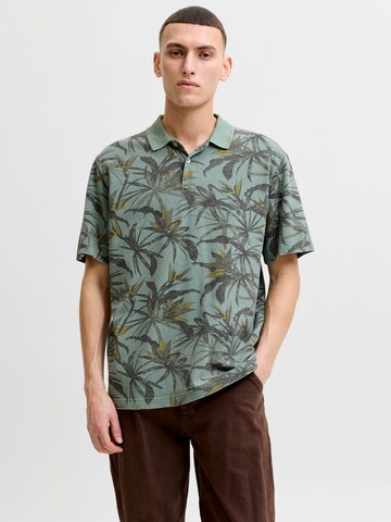 JACK & JONES Shirt 'Bluhawaii' in Green