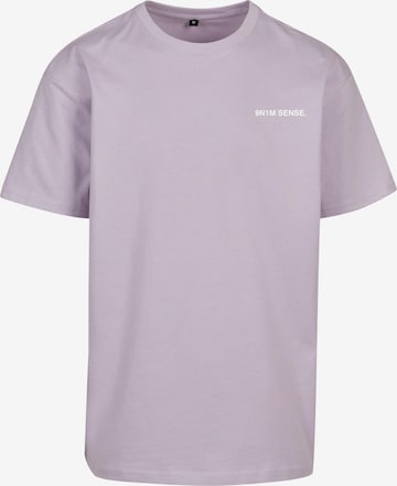 T-Shirt 'Flower' 9N1M SENSE en violet : devant