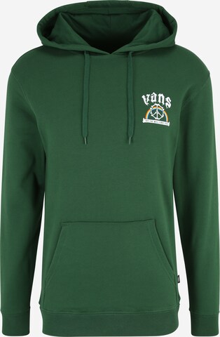 VANS Sweatshirt 'OPPOSITE UNITE' i grøn: forside