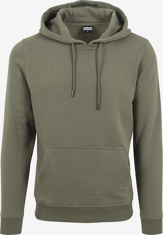 Urban Classics Sweatshirt in Green: front