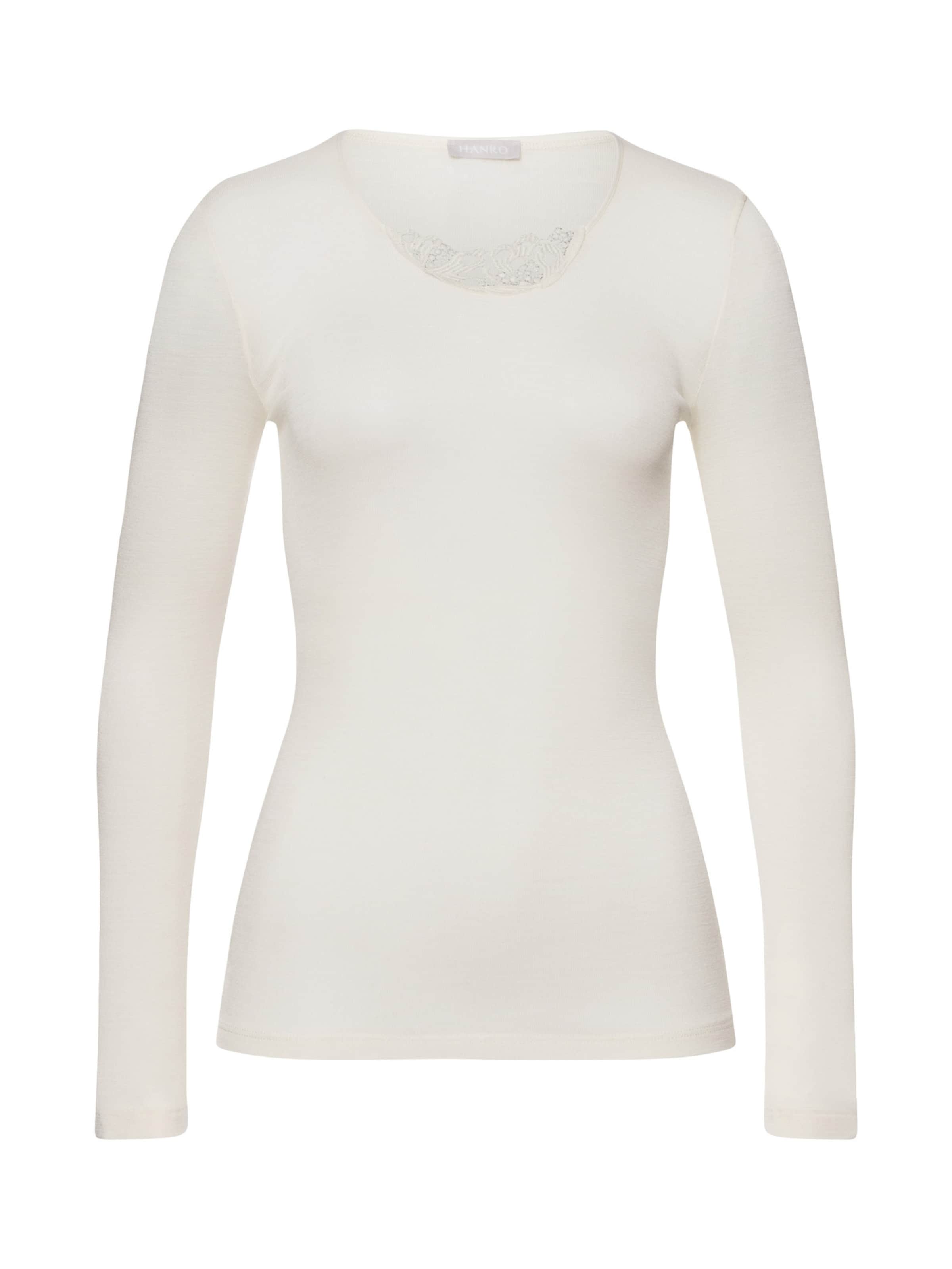 Hanro Unterhemd ' Woolen Silk ' in offwhite, Produktansicht