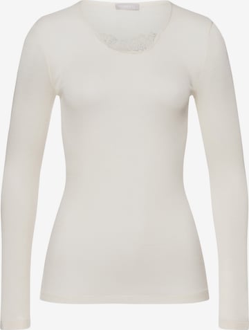 Hanro Undershirt ' Woolen Silk ' in Pink: front