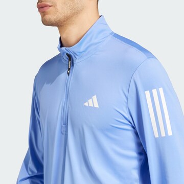 ADIDAS PERFORMANCE Performance Shirt 'Own The Run' in Blue