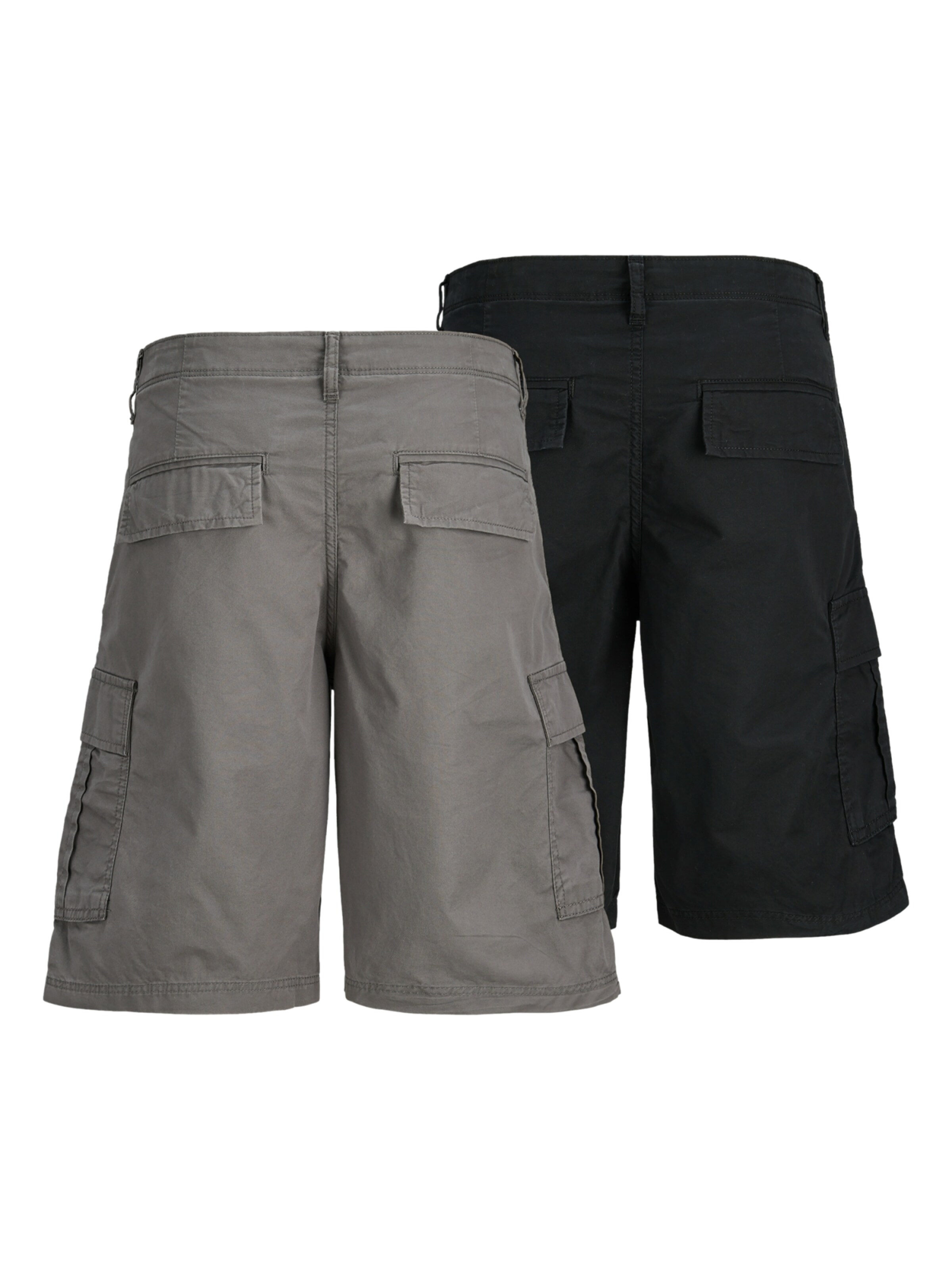 JACK & JONES Regular Cargobroek 'Cole Mateo' in Zwart