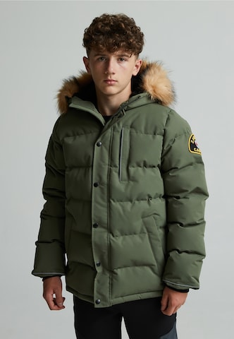 Zavetti Canada Winter jacket 'Oshawa 3.0' in Green: front