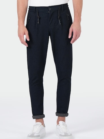 M.O.D MIRACLE OF DENIM Tapered Lærredsbukser i blå