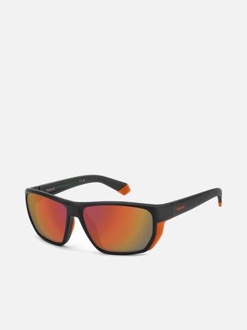 Polaroid - Gafas de sol 'Polaroid PLD 7057/S Matte black orange 60/15/135 MAN Sunglasses' en negro