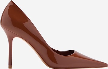 MANGO Lodičky 'PUNT' – hnědá: přední strana