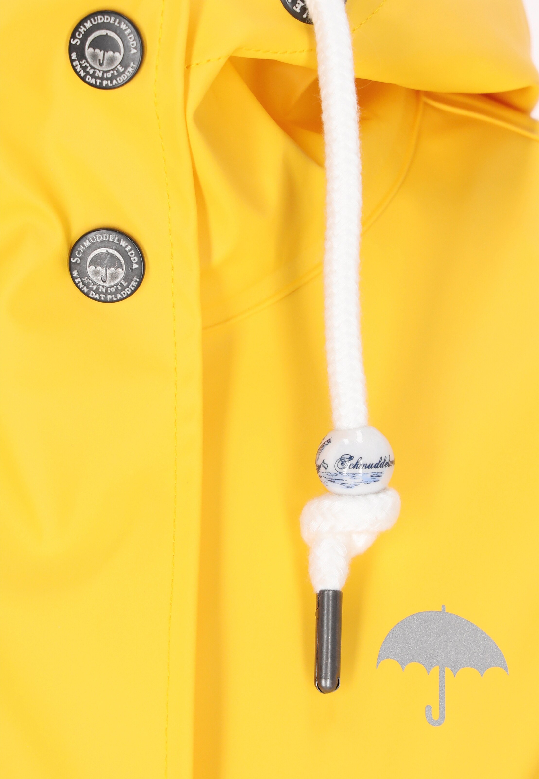 Schmuddelwedda Funkčný kabát - Žltá