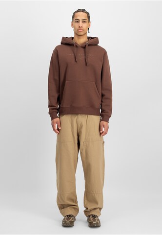 ALPHA INDUSTRIES - Sudadera 'Dtm' en marrón