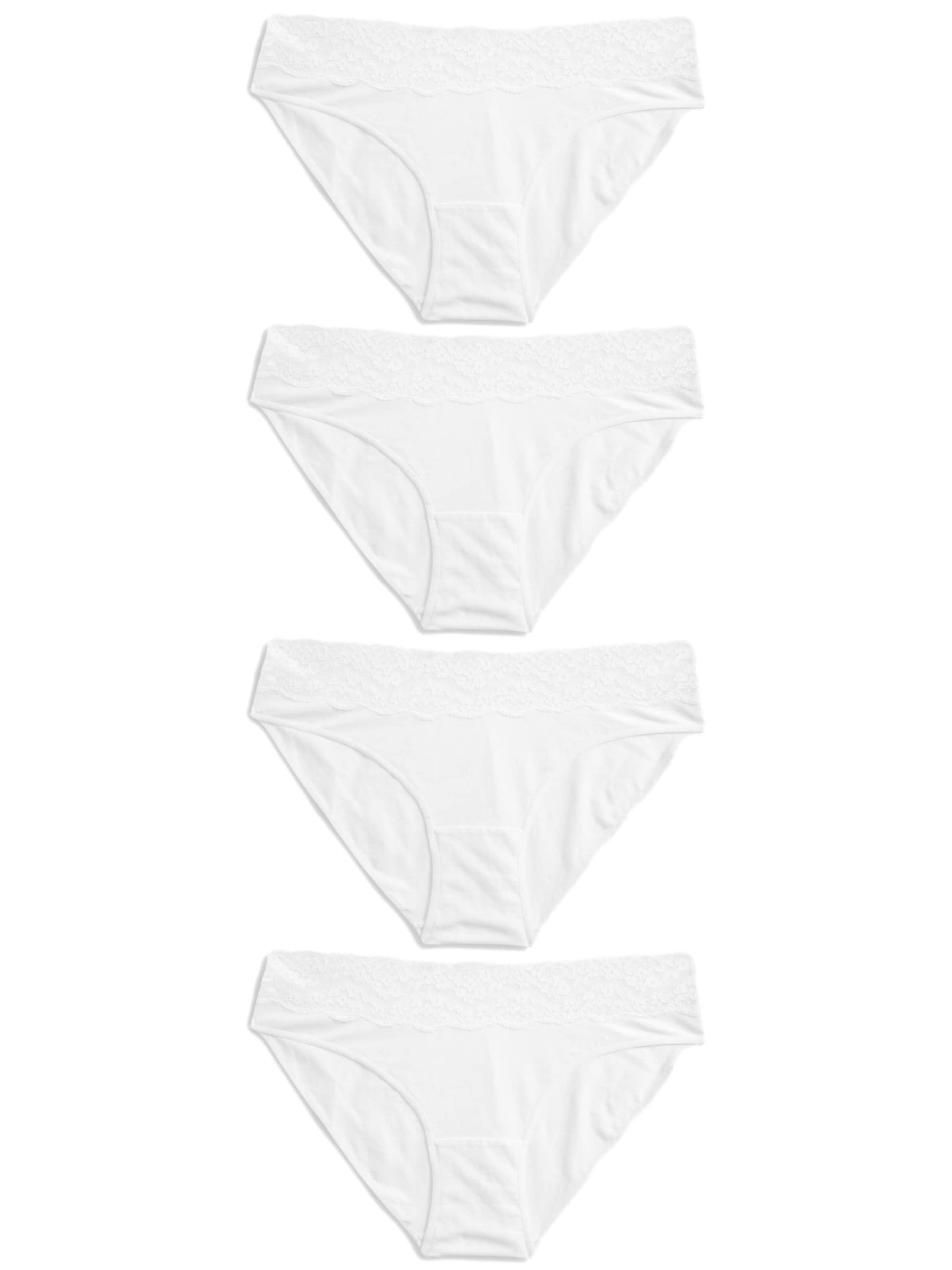 Next Трусы-слипы в Белый: спереди