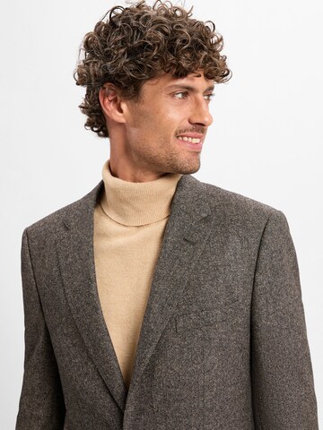 BOSS Regular fit Blazer 'H-Jasper-MM-C-243' in Brown
